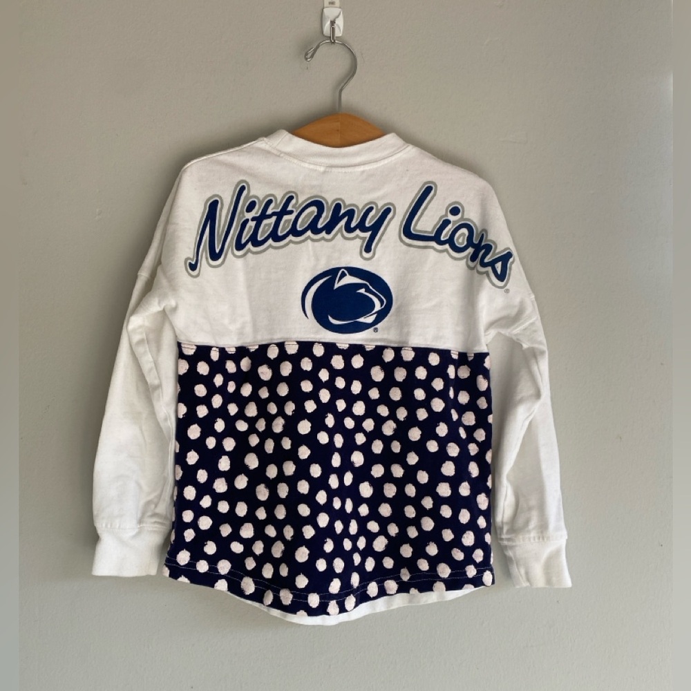 Penn State Nittany Lions Sweatshirt Girls XS Collegiate Long sleeve Crewneck
